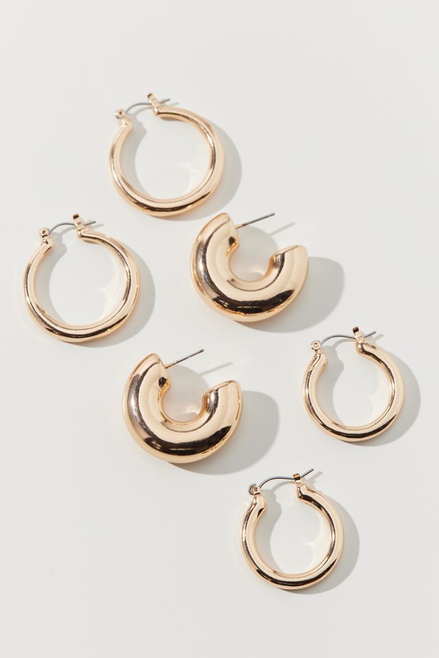 Chunky Hoop Earring Set | Urban Outfitters