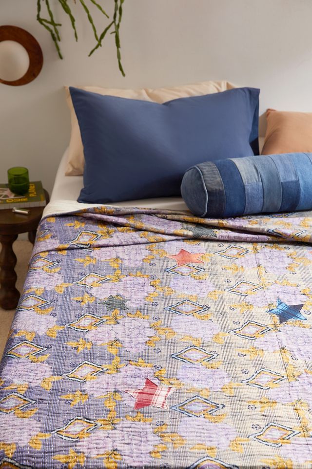 Urban Renewal Stars Kantha Quilt Urban Outfitters