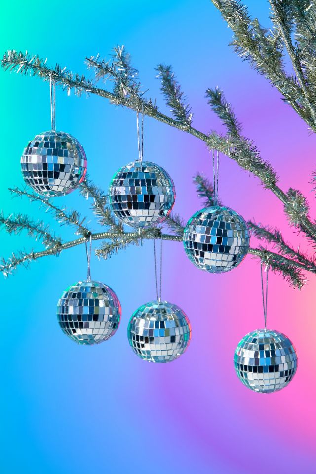 Disco Ball Ornament Set Urban Outfitters