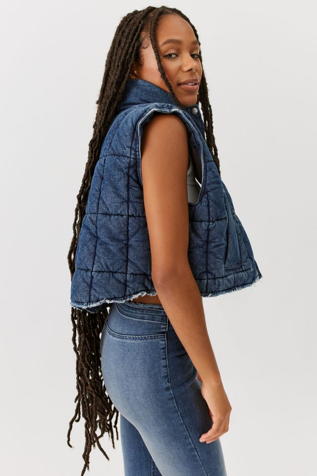 Veste Matelassée en Denim Margot UO #3