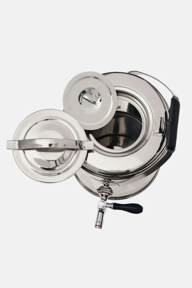 Stainless Steel Industrial Beverage Dispenser Set