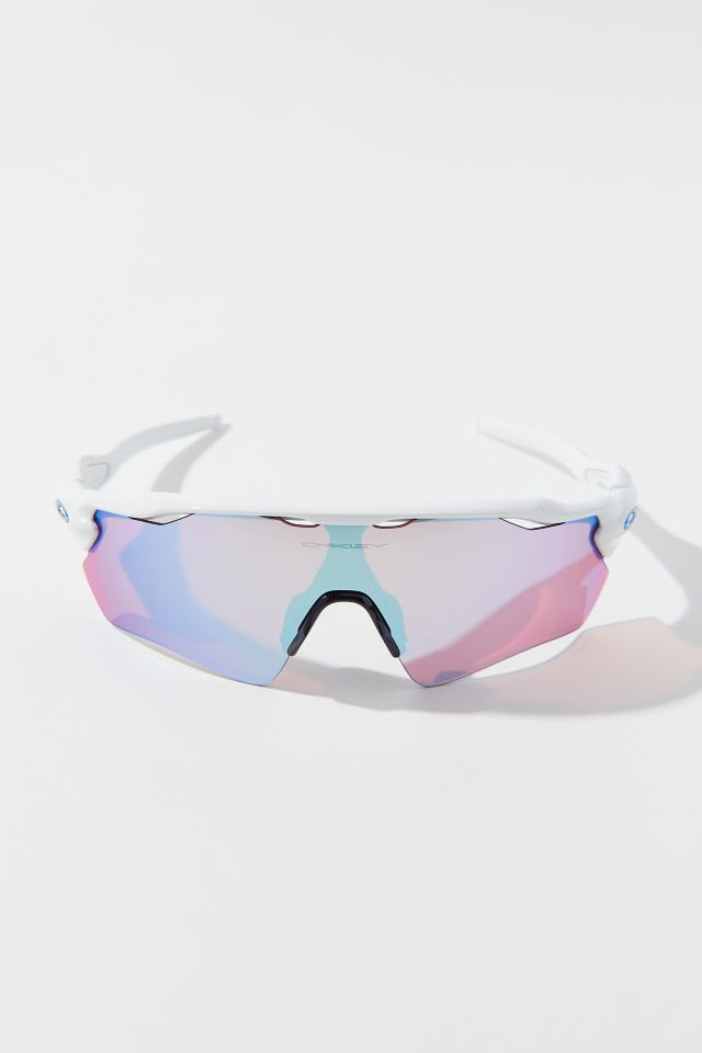 Radar® EV Path® Prizm Snow Sapphire Lenses, Polished White Frame Sunglasses