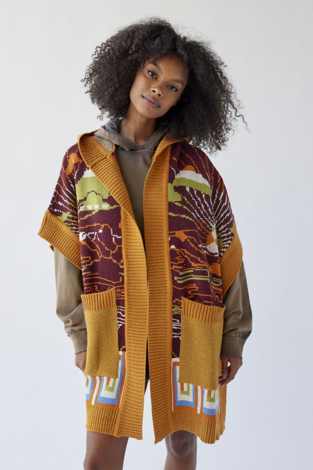 Cape en tricot Kali #1