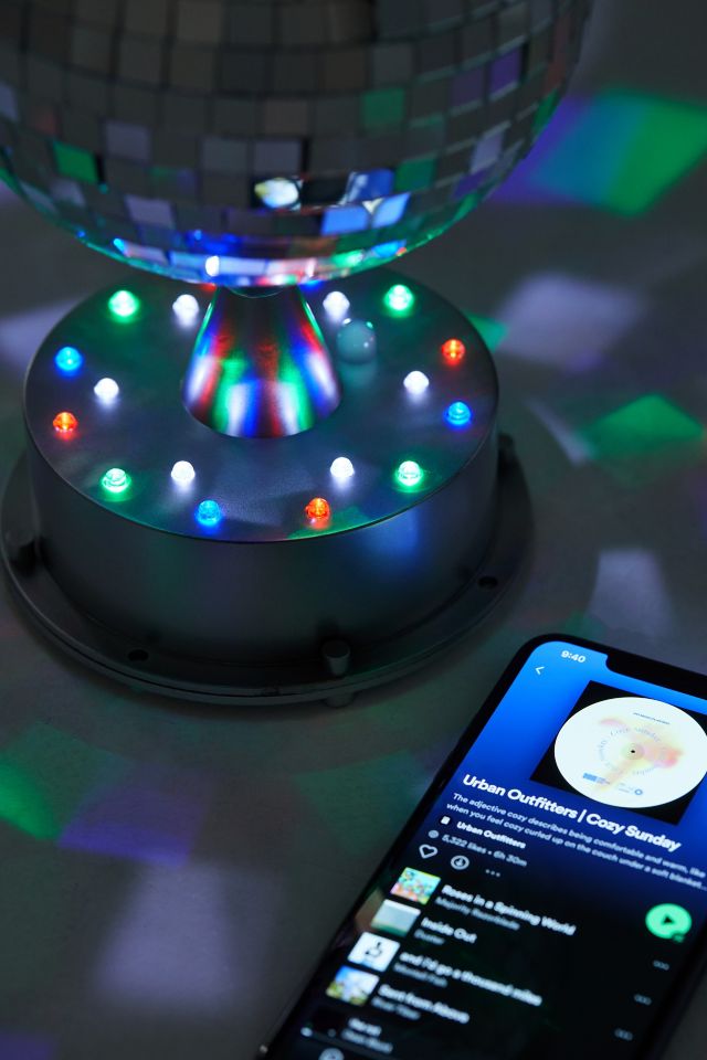 UO Exclusive Disco Ball Light Up Wireless Speaker #3