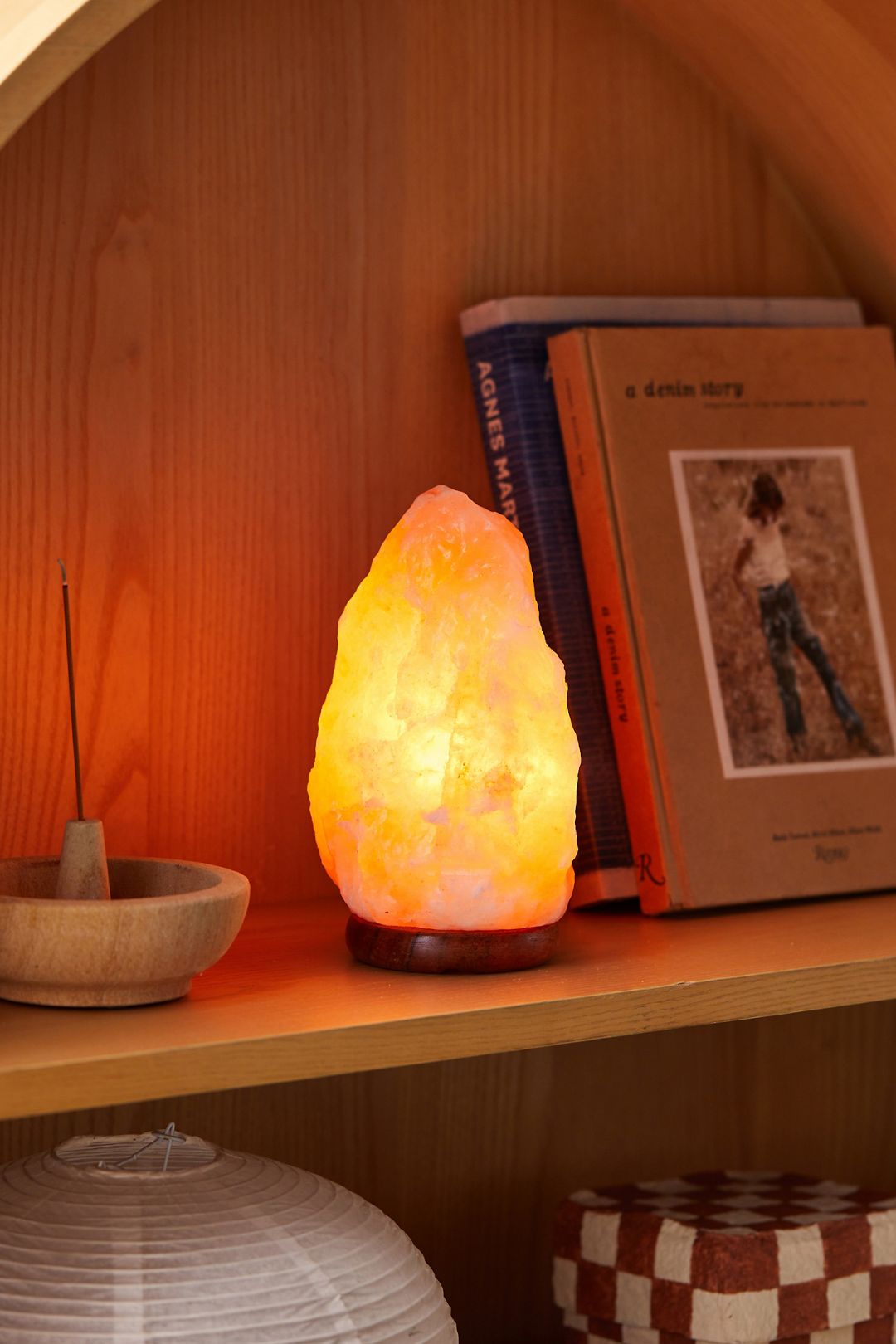 Himalayan Salt Lamp - Peach, ONE SIZE