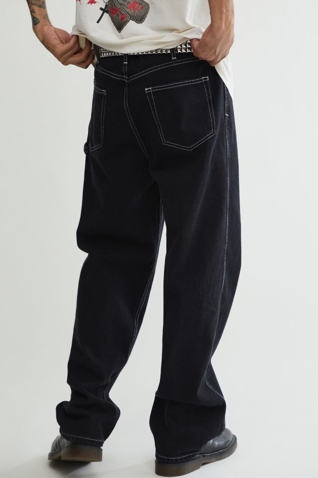 BDG Baggy Skate Fit Jean – Black Contrast Stitch #3