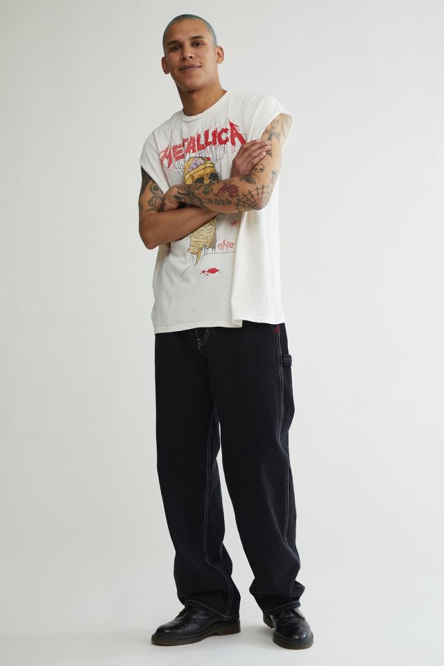 BDG Baggy Skate Fit Jean – Black Contrast Stitch #5