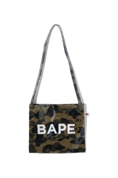 BAPE 1st Camo Shoulder Bag Green | Urban Outfitters