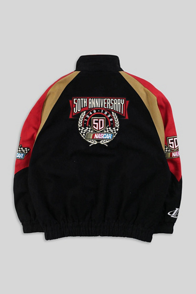Casquette Vintage Nascar 50th Anniversary – Tweed Noir – Réglable – 1948-1998