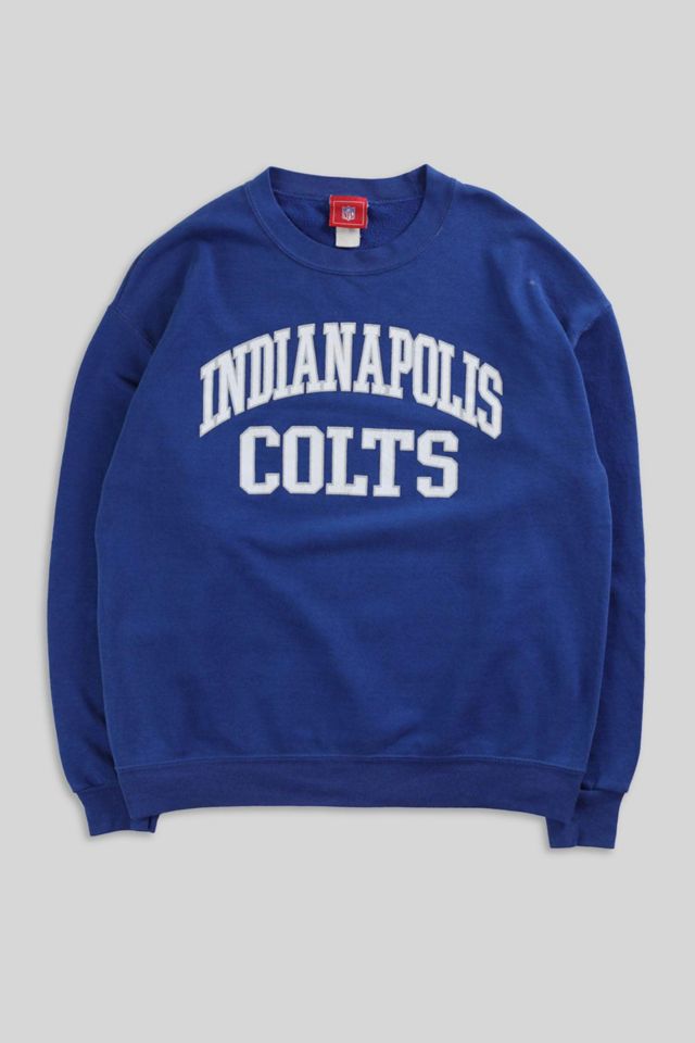 Indianapolis Colts Vintage Iconic Hometown Graphic Crew Sweatshirt - Mens