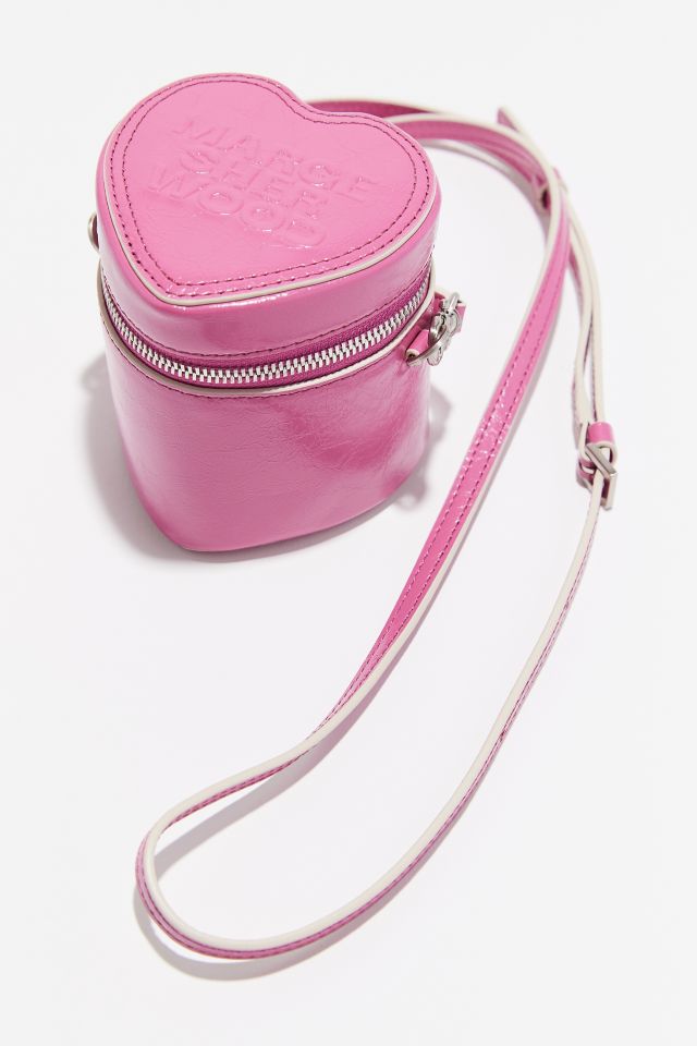 Marge Sherwood Pink Mini Bessette Bag In Pink Box