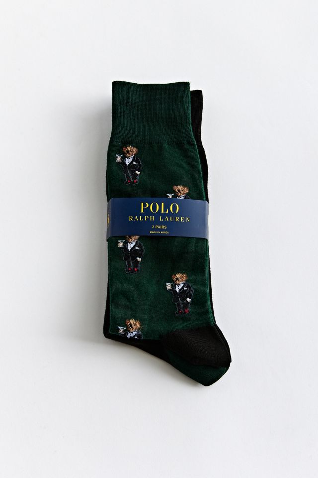 Polo Ralph Lauren Martini Bear Crew Sock | Urban Outfitters Canada