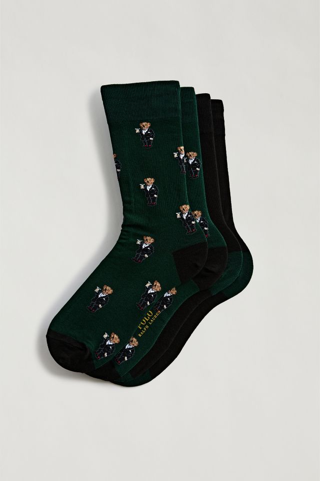 Polo Ralph Lauren Martini Bear Crew Sock #1
