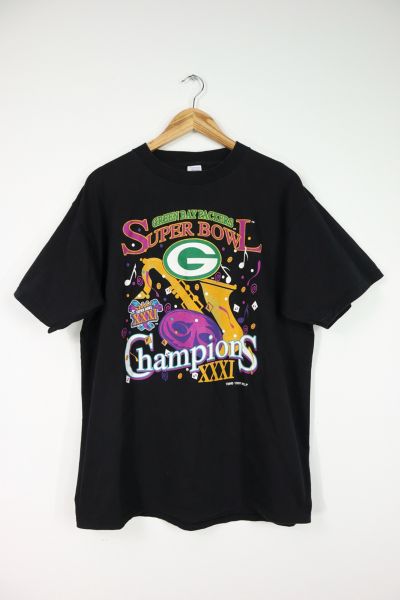 Vintage Green Bay Packers Super Bowl Champions Tee | Urban Outfitters