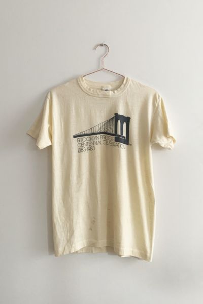 Vintage 1983 Brooklyn Bridge Centennial Celebration Souvenir Shirt ...