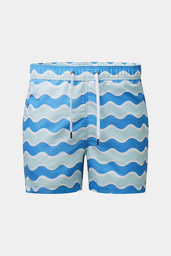 ONIA CHARLES 5" QUICK-DRY SWIM SHORT IN POOL BLUE, MEN'S AT URBAN OUTFITTERS