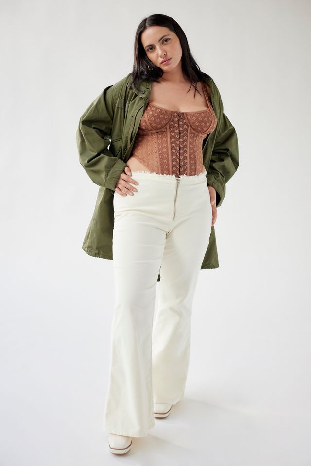 BDG Iona ZipFront Flare Pant Urban Outfitters