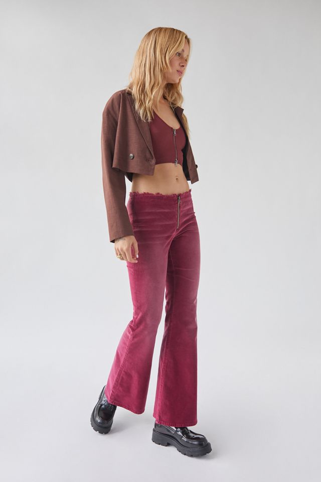 BDG Iona Zip-Front Flare Pant