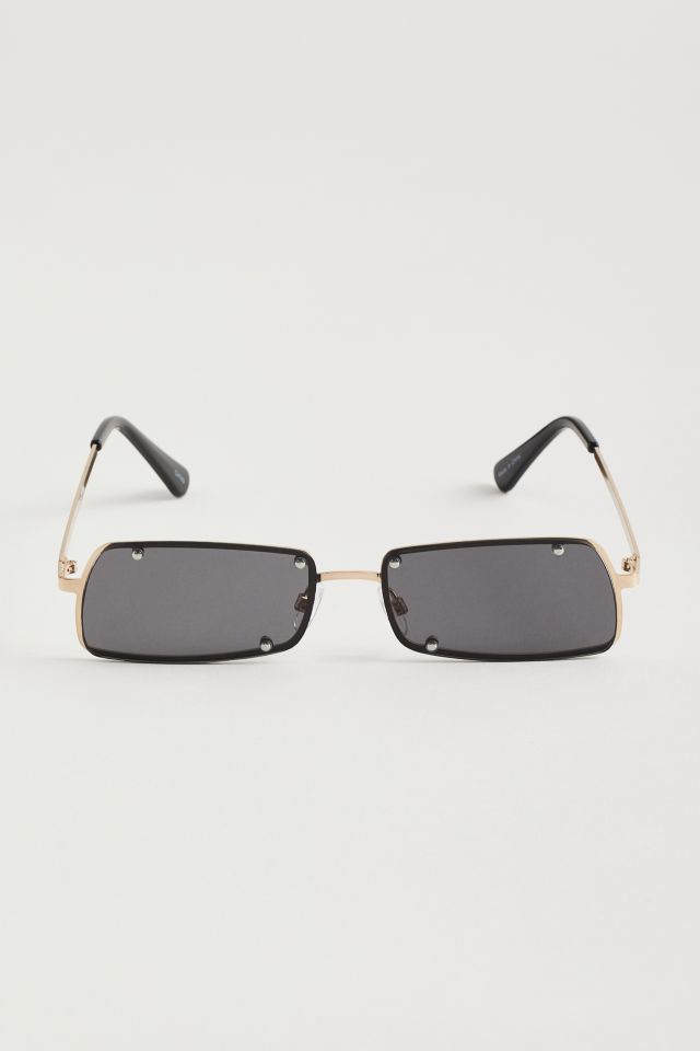 Lunettes de soleil rectangulaires fines Axl #1