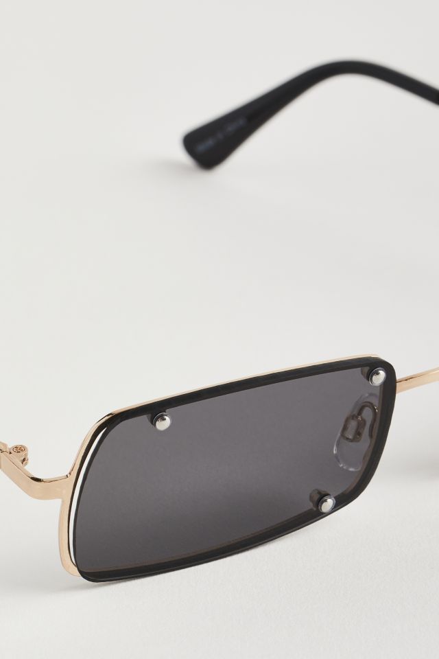 Lunettes de soleil rectangulaires fines Axl #2