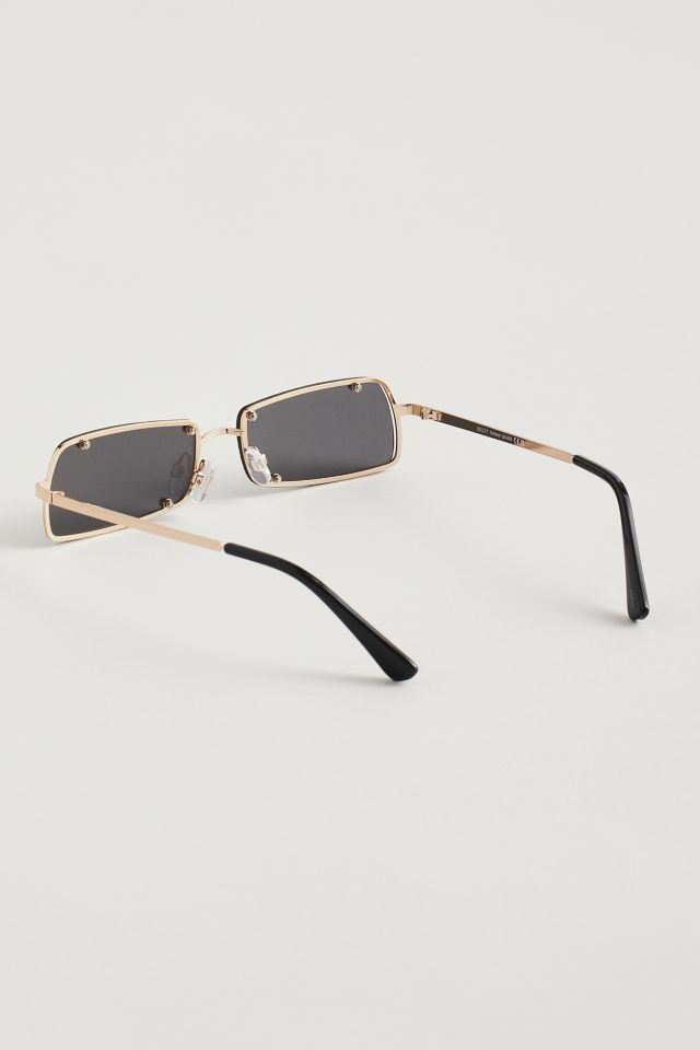 Lunettes de soleil rectangulaires fines Axl #3