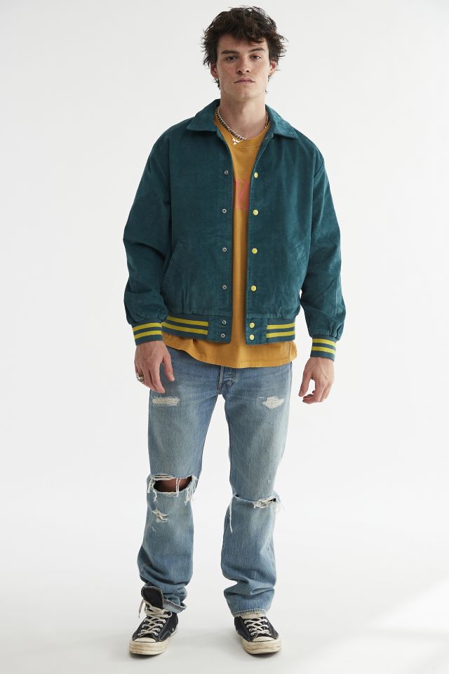 リーバイス　SKATEBOARDING  コーデュロイ　バーシティージャケット LEVI'S(R) SKATE バーシティジャケット ブラック | リーバイス