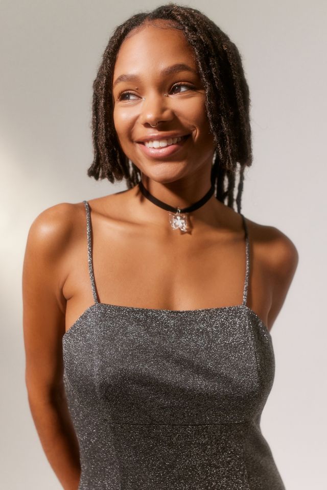 UO Onika Sparkly Mini Dress #3