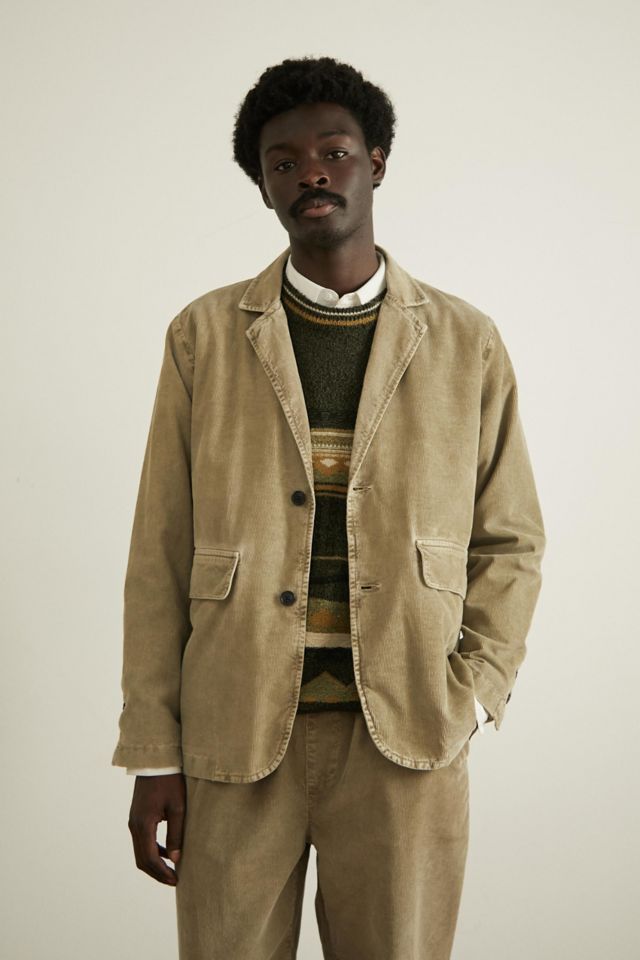 Loom Stone Corduroy Blazer #1