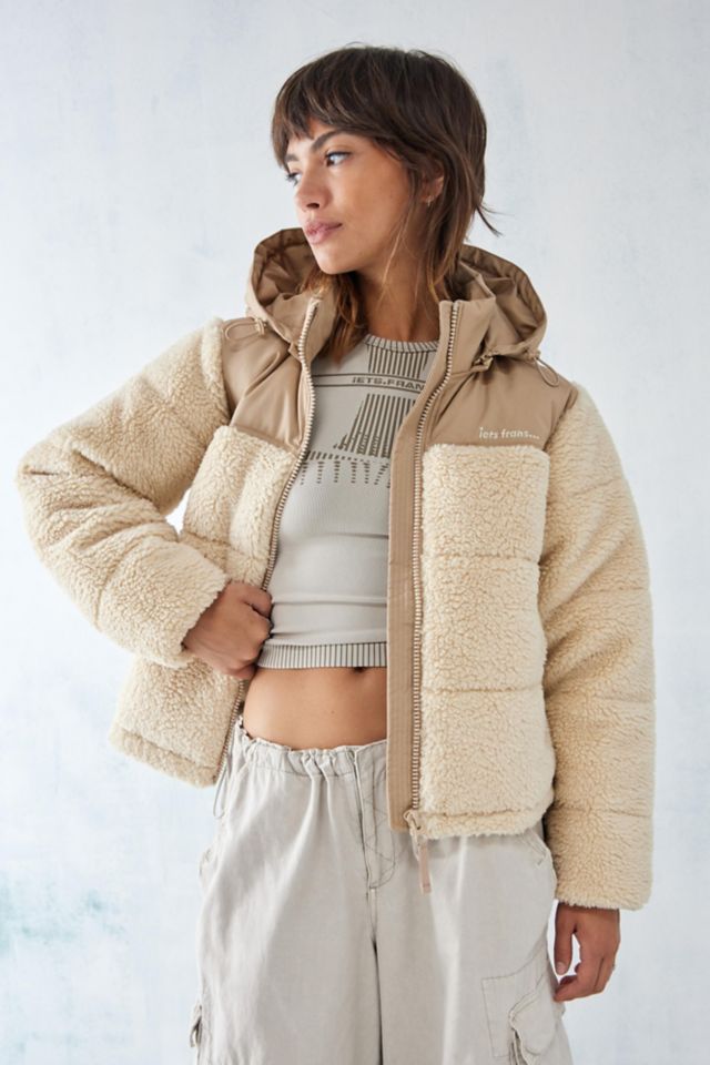 Urban outfitters shop borg jacket