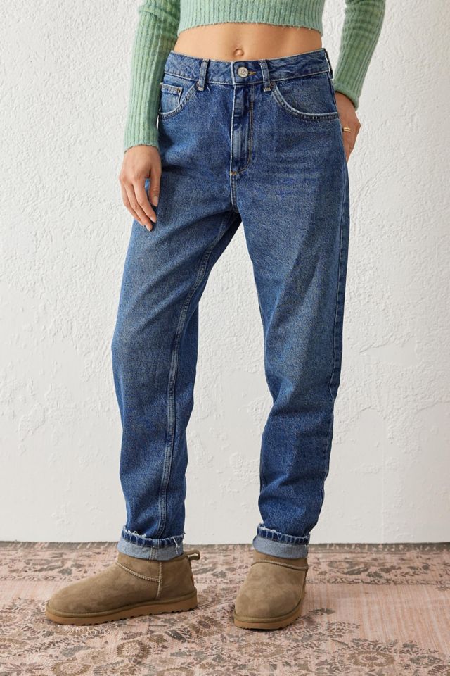 BDG Dark Vintage Wash Mom Jean Urban Outfitters