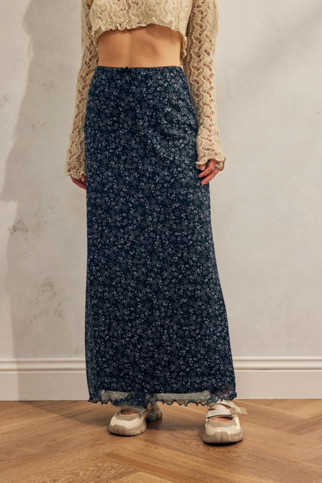 Ditsy floral maxi skirt sale