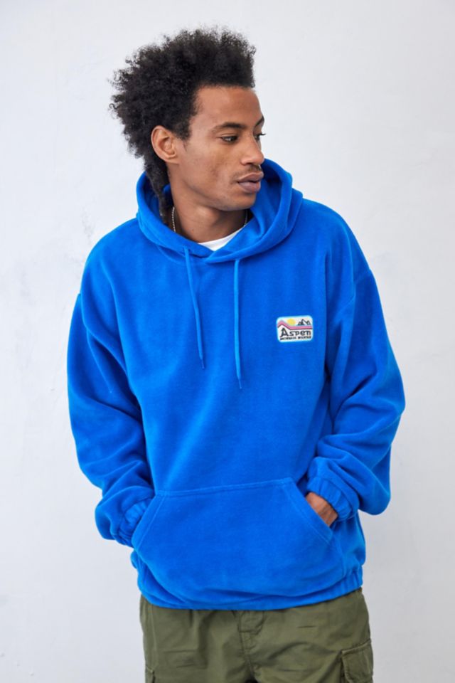 Urban outfitters blue hoodie hot sale