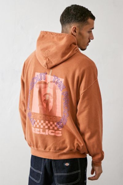 Orange hoodie urban outfitters shop