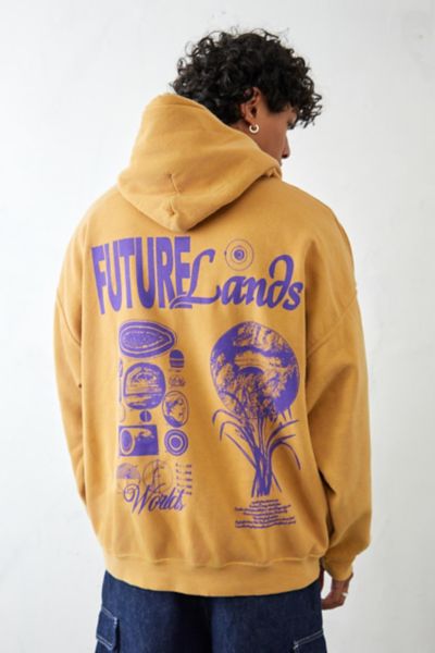 Yellow daydreamer hoodie hot sale urban outfitters