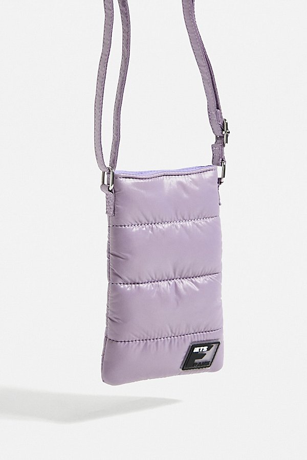 Iets Frans . Puffer Phone Pouch In Purple