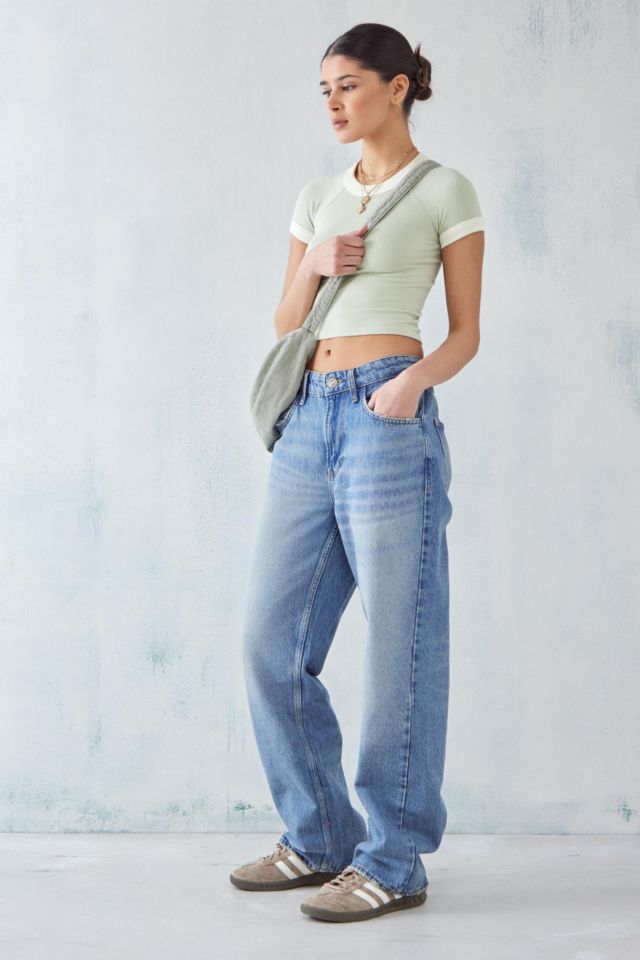 Bdg Urban Outfitters Straight Leg Jeans in Vintage Blue