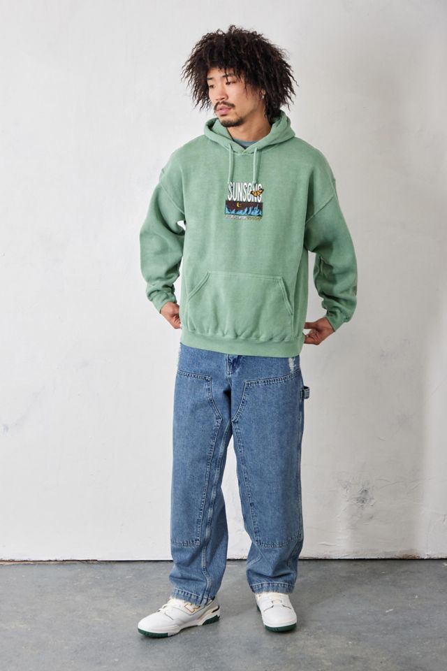 UO Green Sunsong Hoodie Sweatshirt