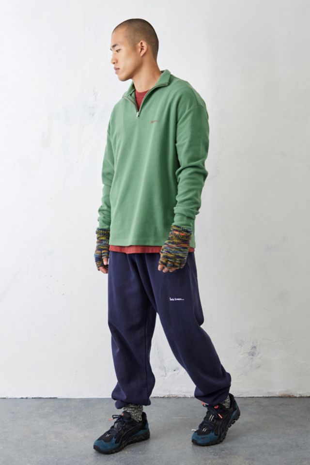 iets frans... Forest Green Mock Neck Sweatshirt #2