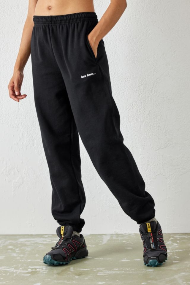 kvarter Minde om smuk iets frans... Black Cuffed Jogger Pant | Urban Outfitters