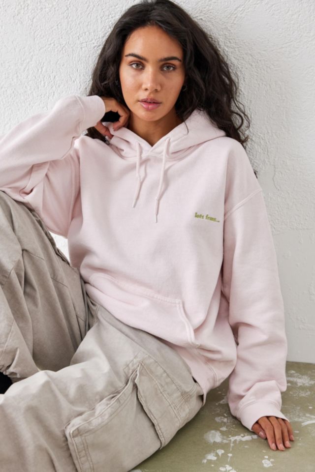Origineel Wegversperring diefstal iets frans... Cyber Pink Hoodie Sweatshirt | Urban Outfitters