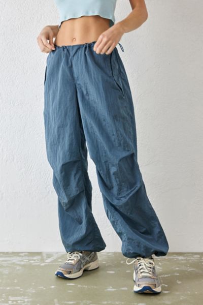 IETS FRANS IETS FRANS.SHINY BLUE BAGGY TECH PANT