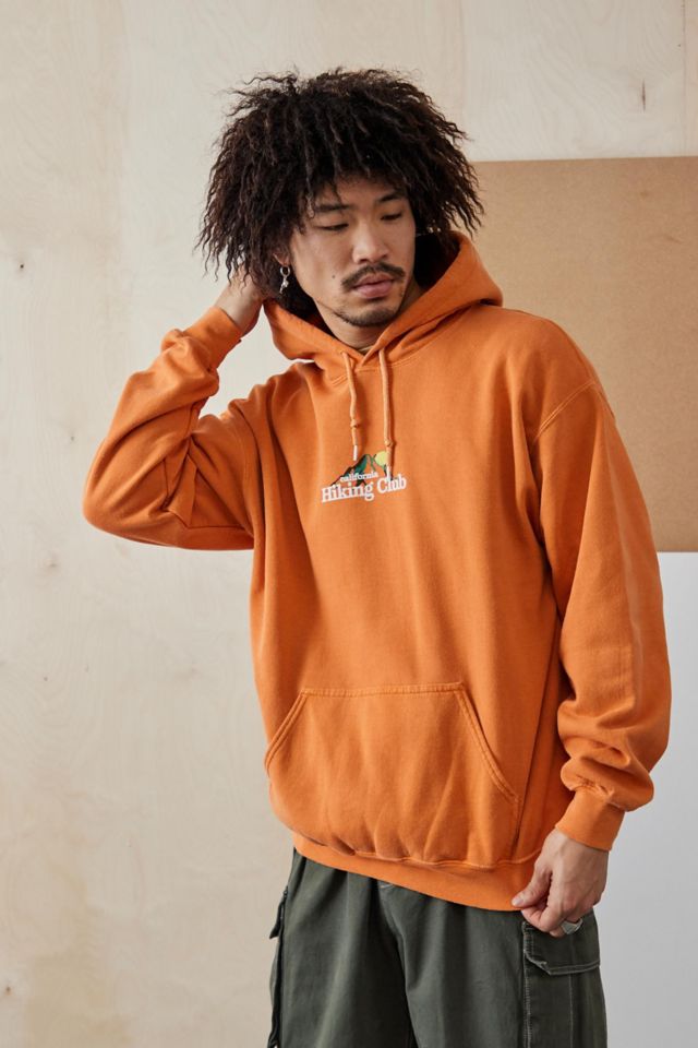 Orange hoodie urban outfitters best sale