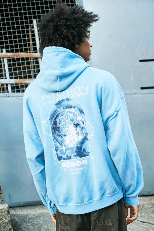 UO Blue Intuition Hoodie Sweatshirt