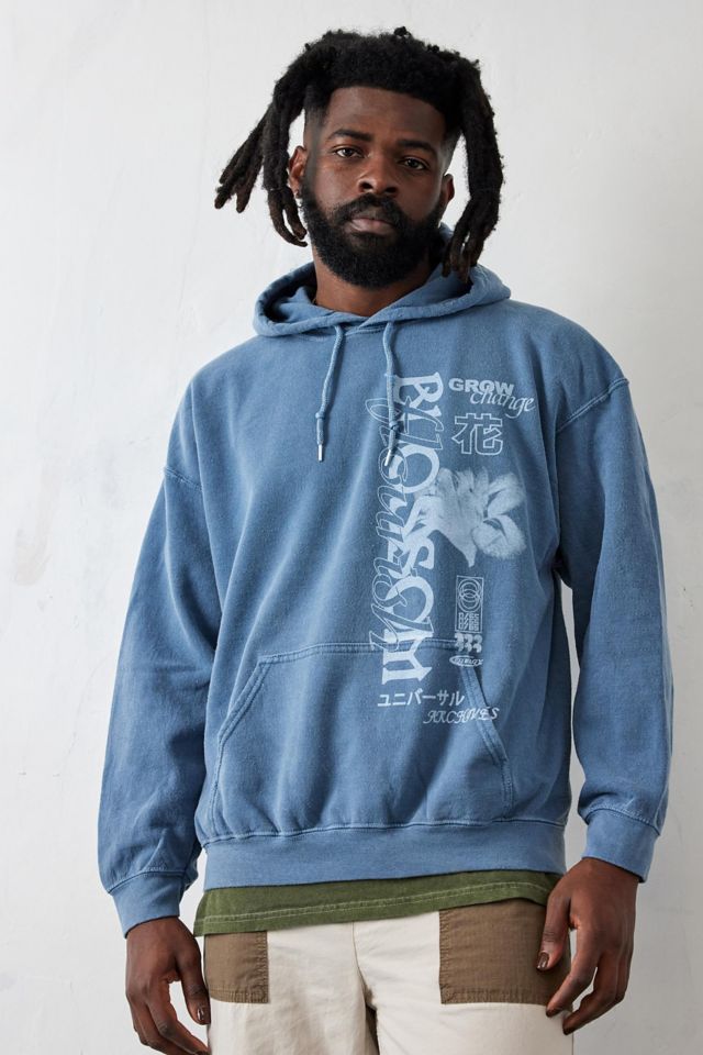 Urban outfitters blue outlet hoodie