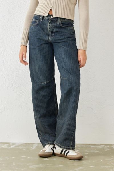 BDG Tinted Logan Cinch Back Boyfriend Jeans