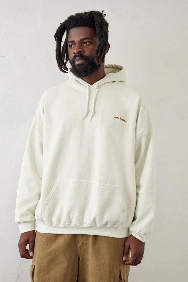 iets frans... Ecru Hoodie Sweatshirt | Urban Outfitters