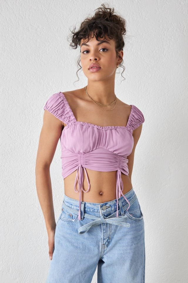 Urban outfitters store ruched top