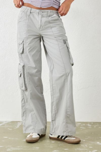 Grey Grey 4-Pocket Cargo Pant