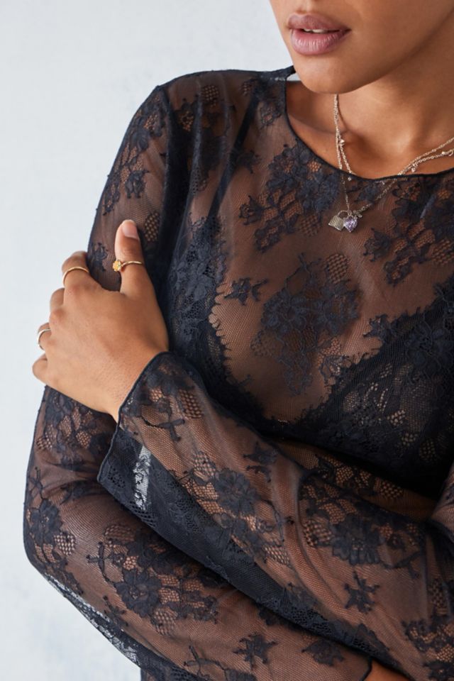 Wild Lovers Millie Long Sleeve Lace Top