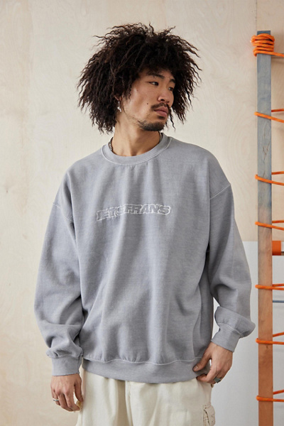 Iets Frans Grey Big Embroidered Sweatshirt ModeSens